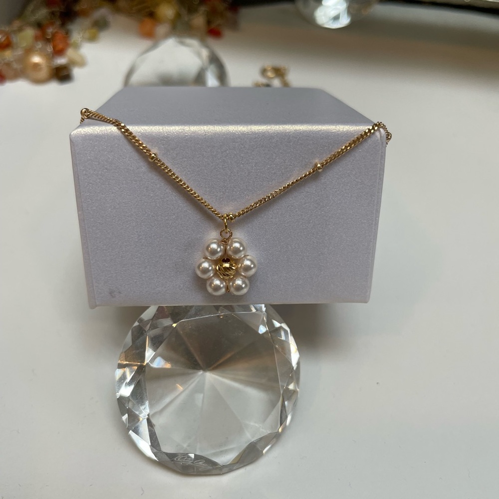 Pearl and Gold filled Necklace